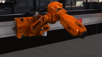 Presentación de Robot de 5 Ejes en un transportador lineal